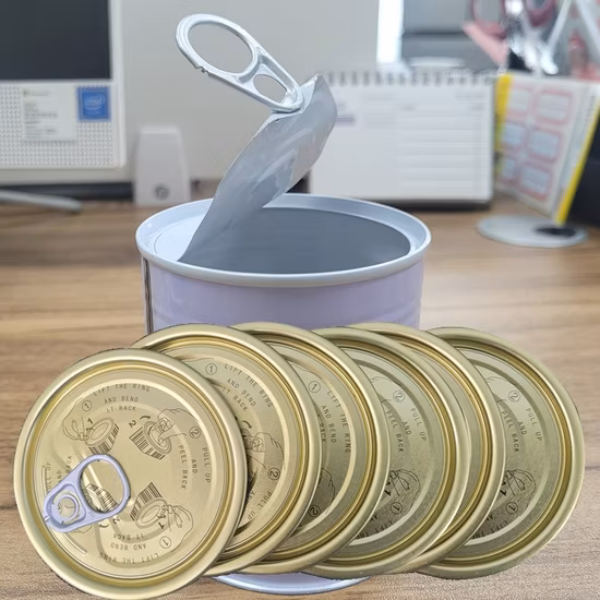 Tinplate Tin Can End Lid/Bottom for Food Packing